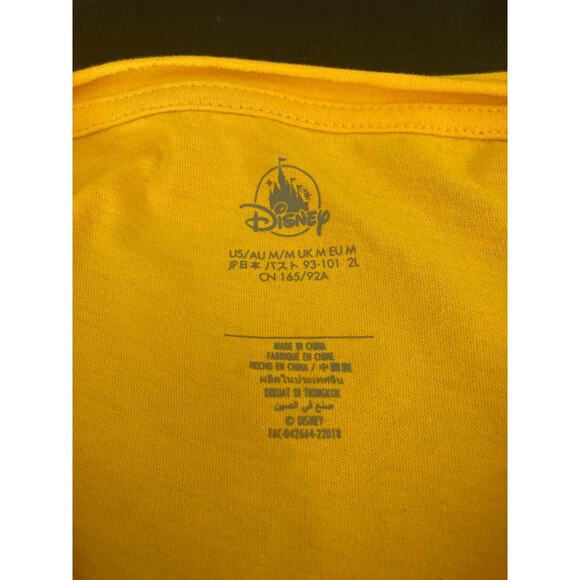 NWT Disney Parks Size Stitch Mustard Yellow Crop Top Size M - Picture 4 of 13